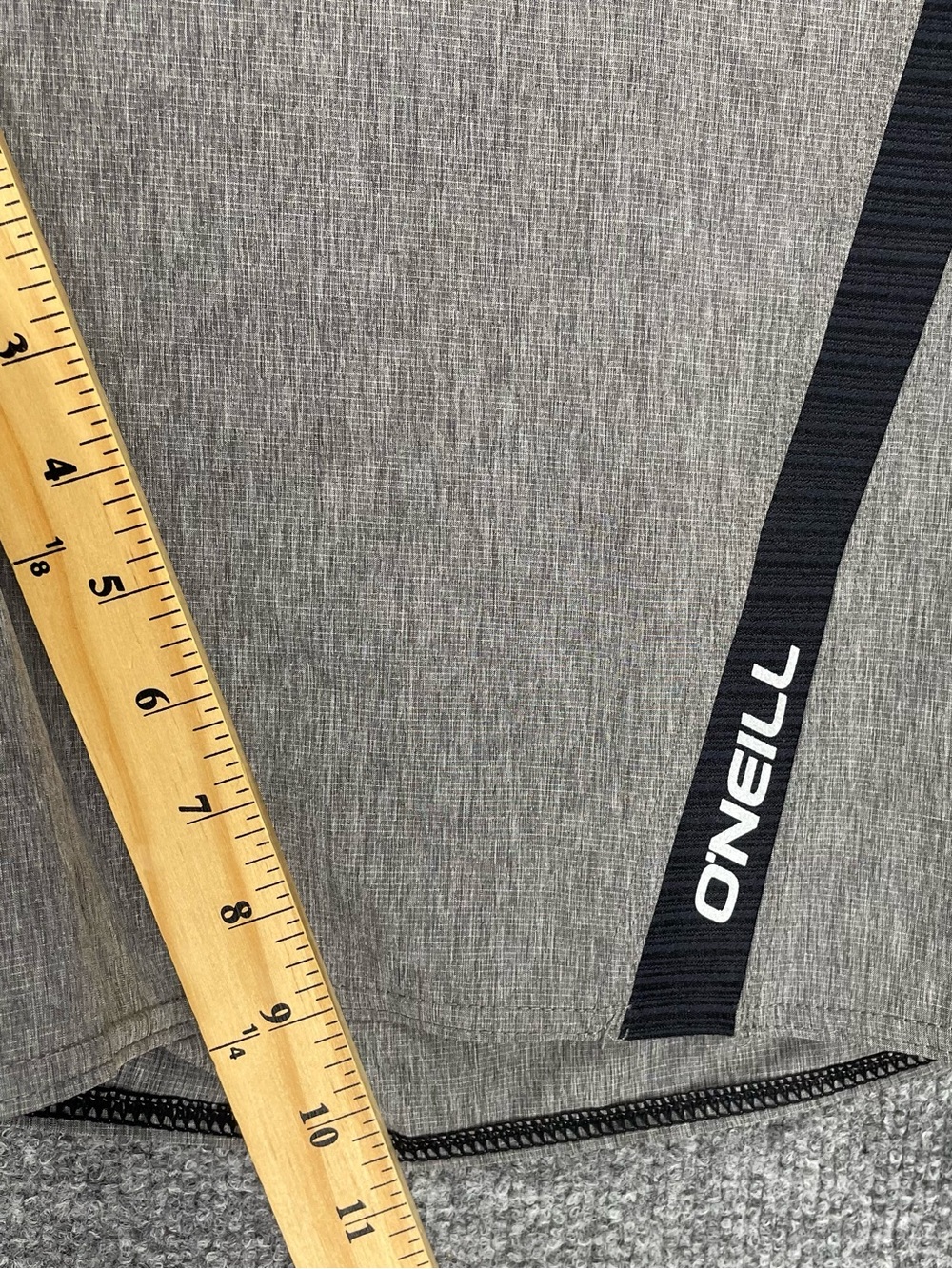 O’Neill Boardshorts Mens 38 Gray Superfreak Hybrid Drawstring Surf Swim Beach - Picture 6 of 7